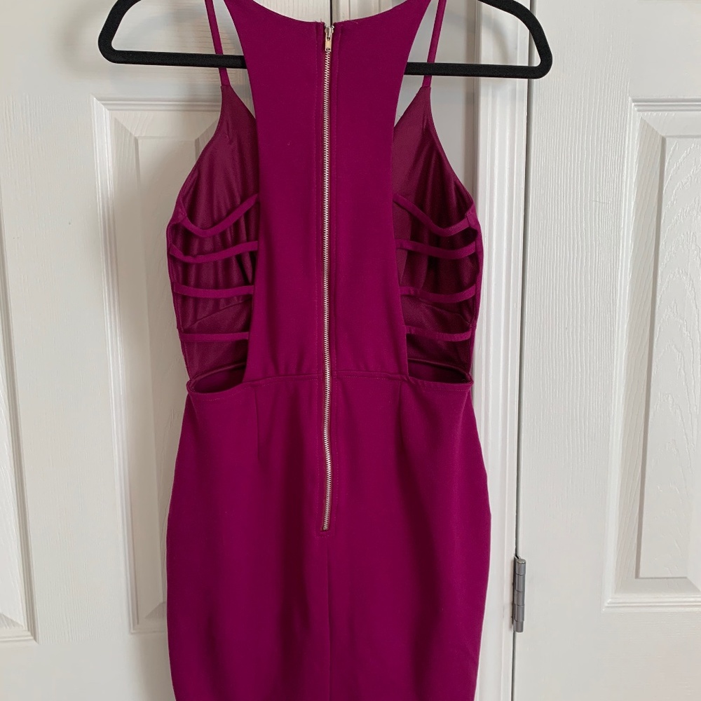 Asymmetrical Mini Dress